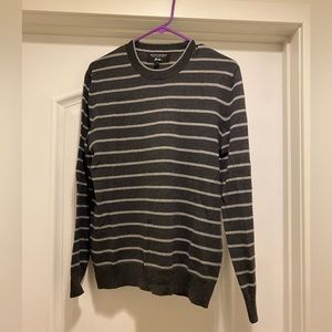Men’s Banana Republic Striped Knit Crewneck Sweater